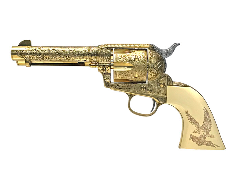 フランクリンミント] コルト ジョンウェイン リボルバー 装飾銃 非発火