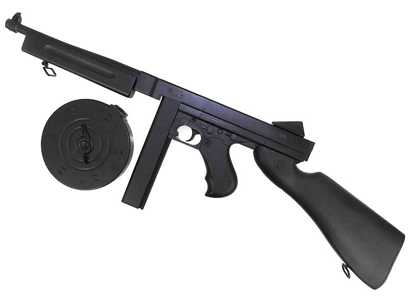 WELL] トンプソン M1A1 電動ガン D98 ドラムマガジン付属 (中古)の販売