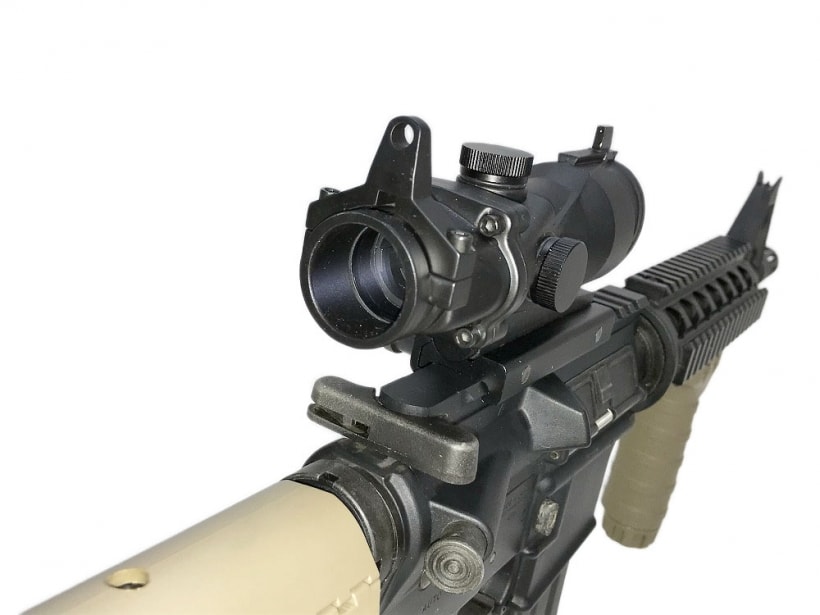 東京マルイ] M4 CQB-R FDE 次世代電動ガン ダットサイト&ガンケース付