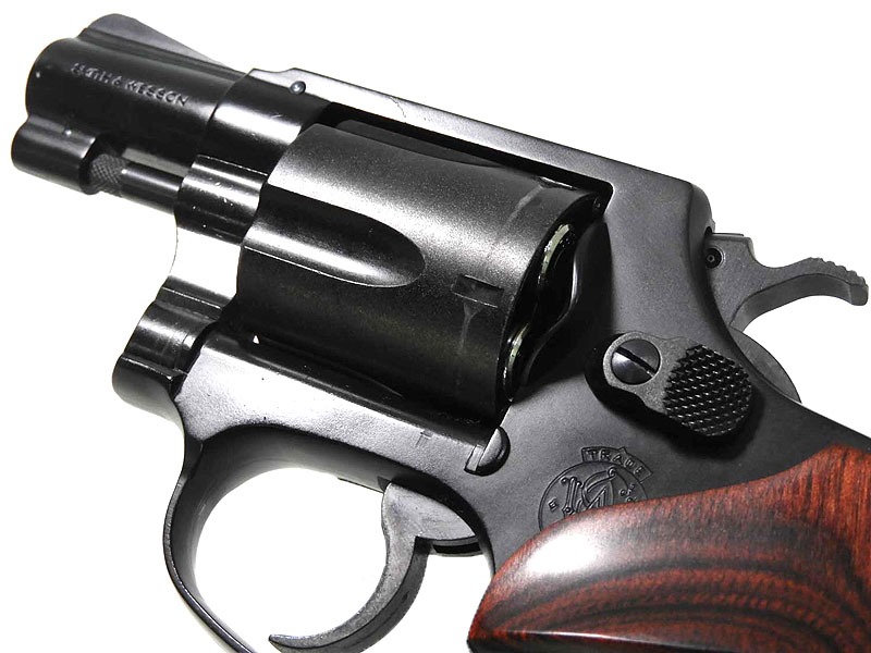 タナカ] S&W M36 チーフスペシャル 2インチ ABS ガスガン 木製グリップ
