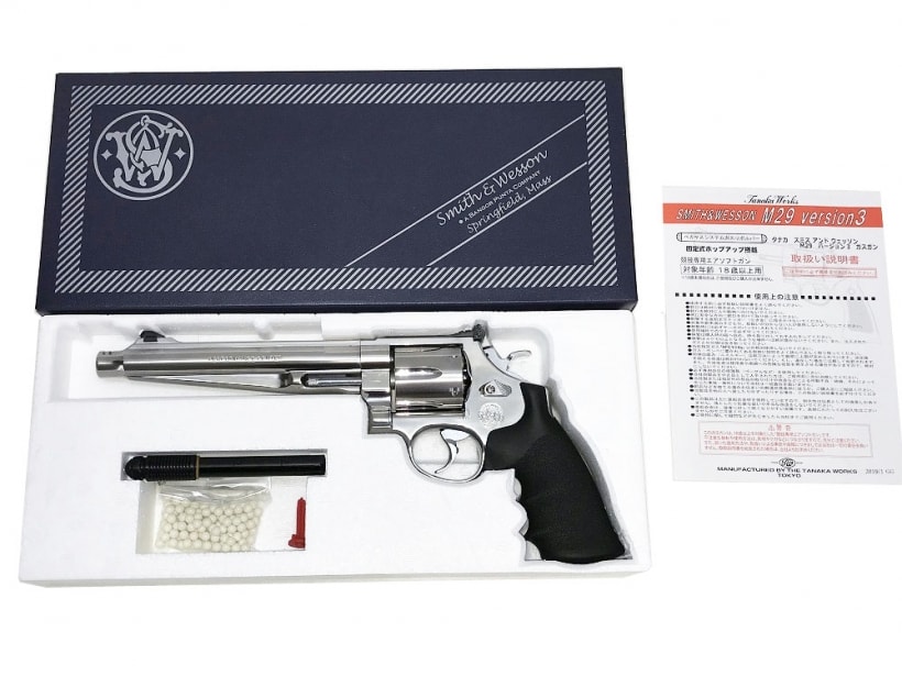 タナカ] S&W M629 PC 7.5inch コンプハンター ステンレス ver.3