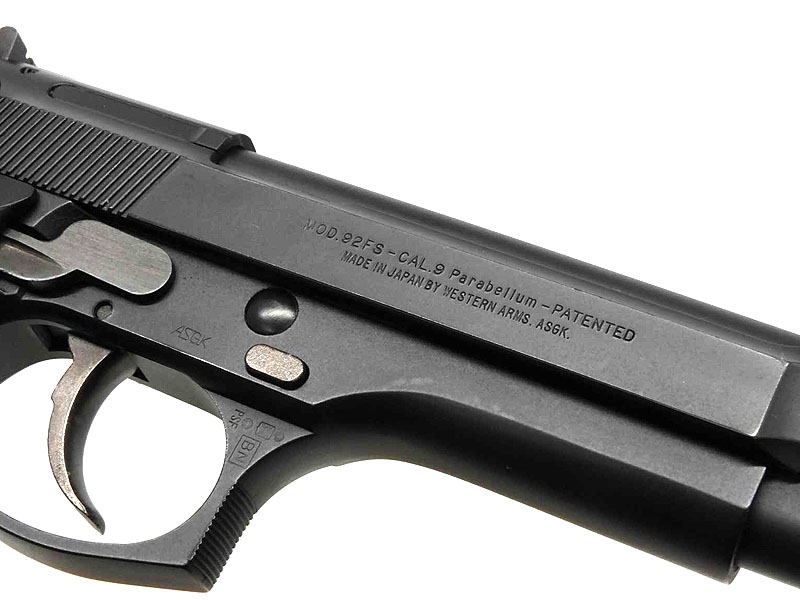 WA] ベレッタ M92FS カーボンブラックHW マグナブローバック ガスガン