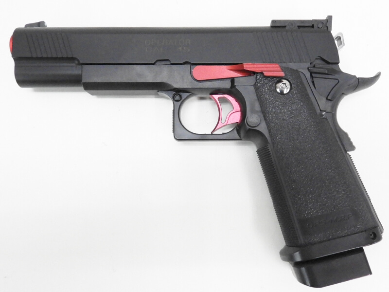 東京マルイ] ハイキャパ5.1 ガバメントモデル レッドカスタム (中古)の