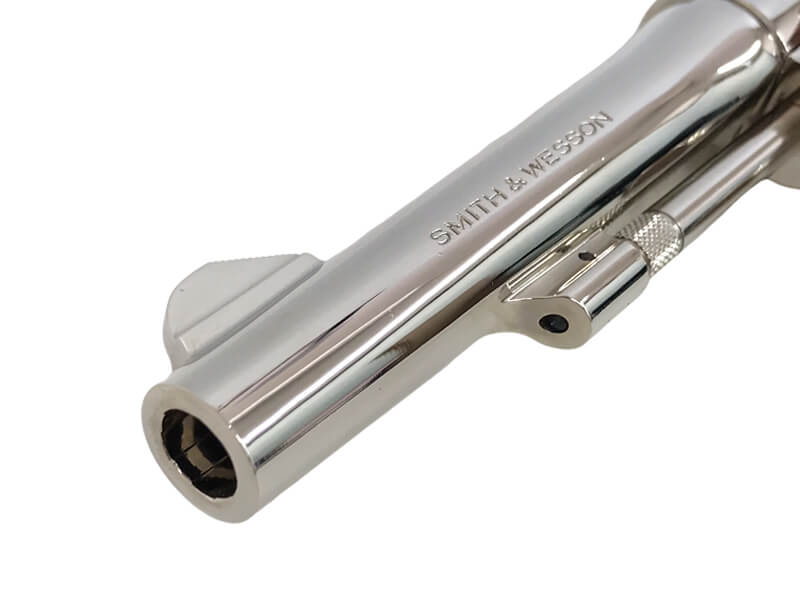 タナカ] S&W M10 ミリタリー&ポリス 4インチ ニッケルモデル ガス