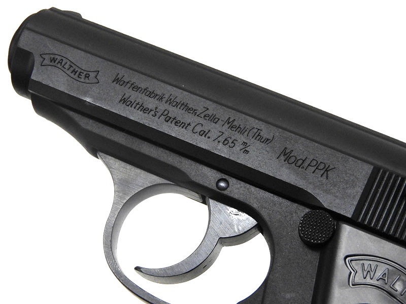 マルシン] ワルサー PPK Early 初期型 完成品 ブラックHW 発火モデル