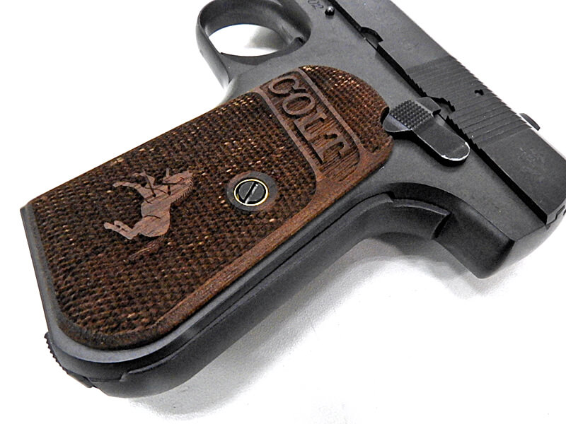 CAW] コルト .32 AUTO / MGCリバイバルモデル ブラックHW 木製グリップ