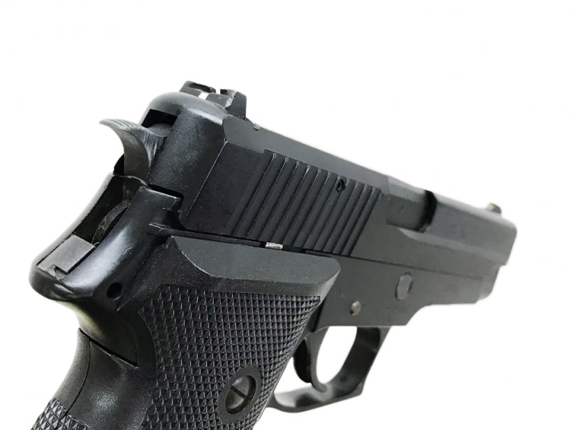 タナカ] 9mm拳銃 SIG SAUER P220 陸上自衛隊 ガスブローバック (中古