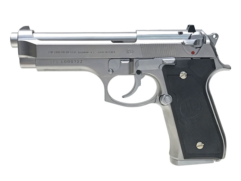 マルシン] M92FS ステンレス 実物刻印 シルバーABS 発火モデルガン
