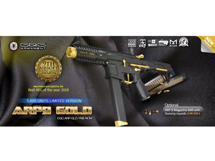 G&G] ARP 9 ゴールド / REIWA Ver. 国内 300本 限定品 電子トリガー