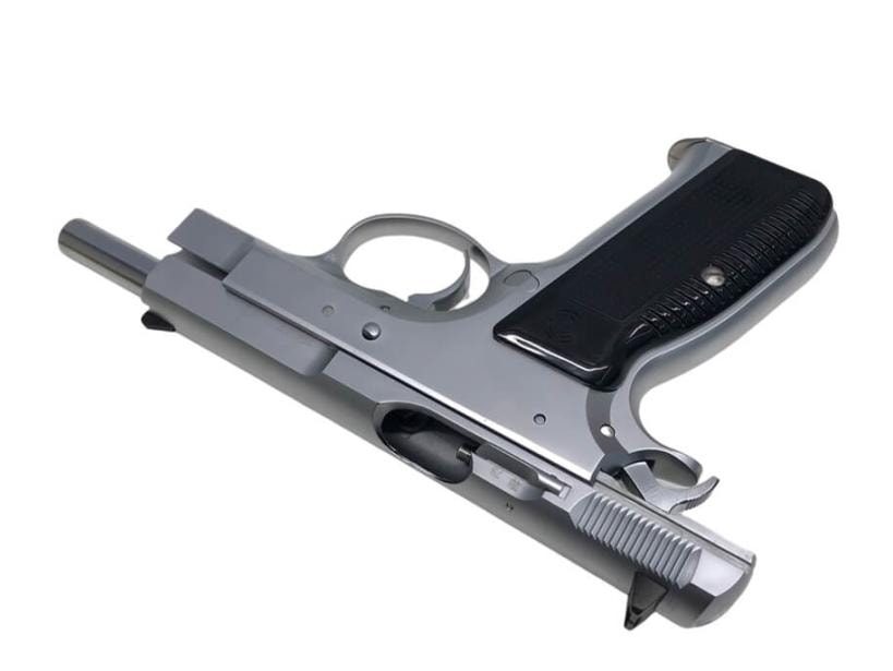 KSC] Cz75 ファースト ステンレスシルバー ガスブローバック (中古)の