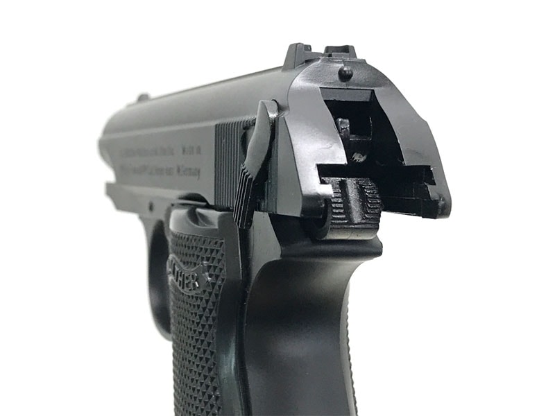 マルゼン] ワルサー PP 正規ライセンス ブラックモデル ガスブロー