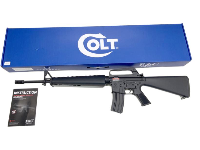 E&C] M16A1 ブラック 電動ガン (中古)の販売ページ｜エアガン.jp