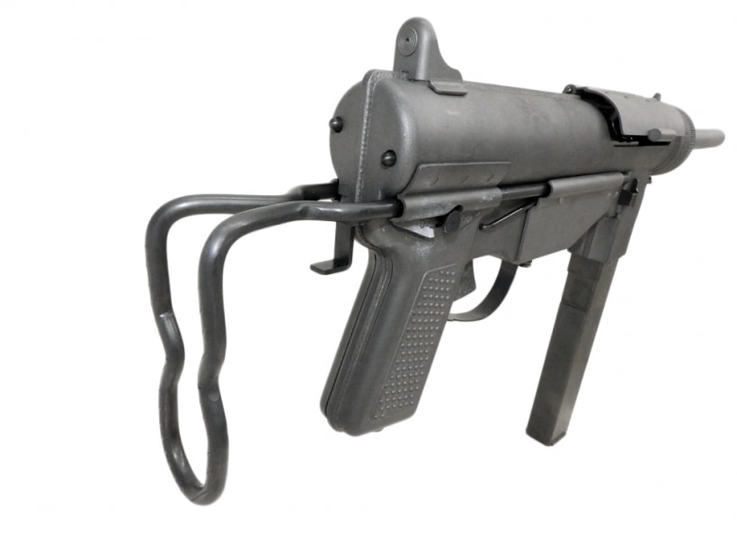 ハドソン] M3A1 グリースガン ガスブローバック 発射不可 (ジャンク)の