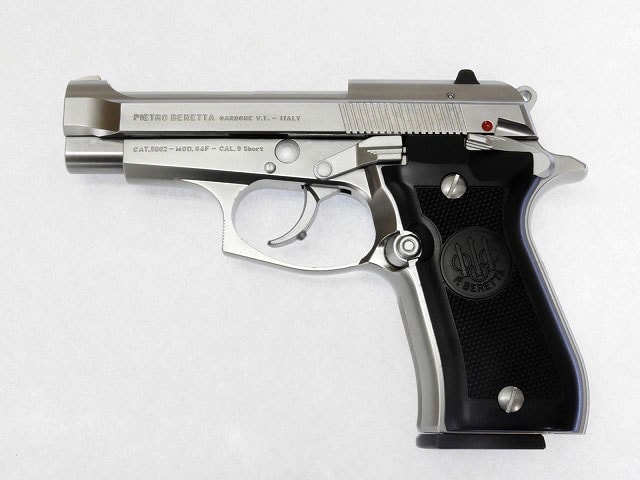 WA] ベレッタ M84FS チーター ABS シルバー ガスブローバック (中古)の