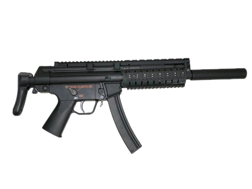 東京マルイ] MP5A5 HC ハイサイクル電動ガン レイル&サイレンサー