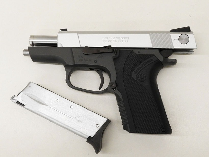 WA] S&W ショーティ.40 サイドキック HW 2トーン ガスブローバック