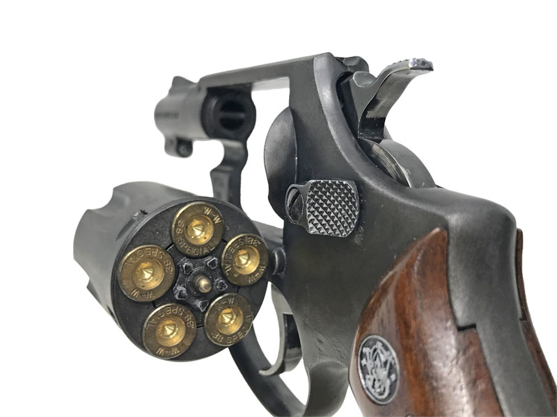 コクサイ] S&W M36 2インチ メガHW NO.396 木製グリップカスタム (中古