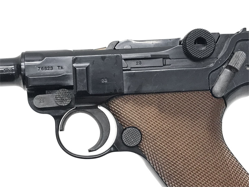 MGC] ルガーP08 4インチ ABS MG-BLK オープンカート 発火モデルガン