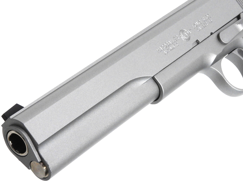 WA] AMT ハードボーラー 09 オールシルバー HW ガスブローバック SCW3