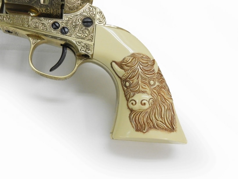 フランクリンミント] コルトSAA テディ・ルーズベルトのレボルバー