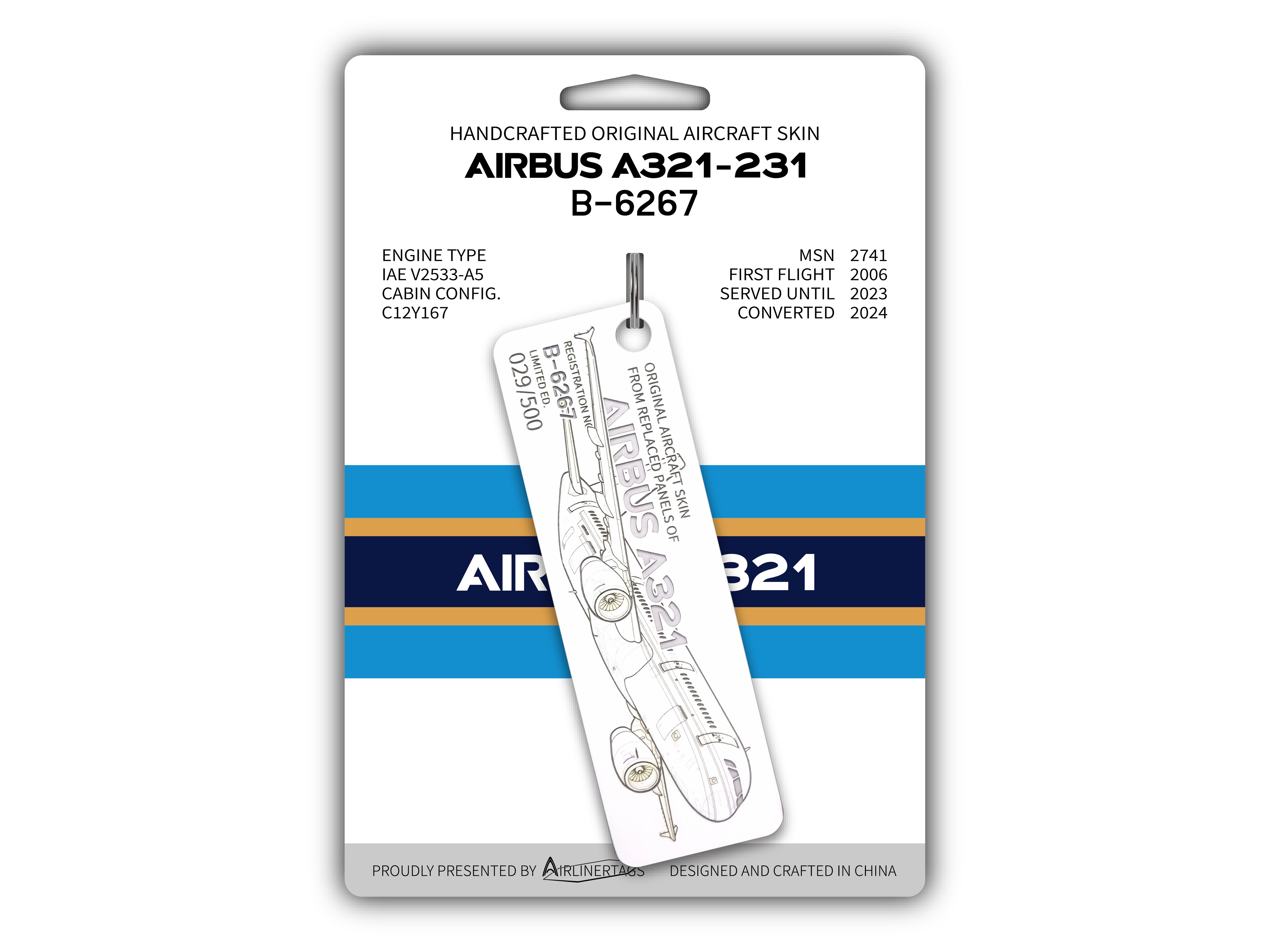 Airbus A321-200 ex-B-6267 --- Airlinertags