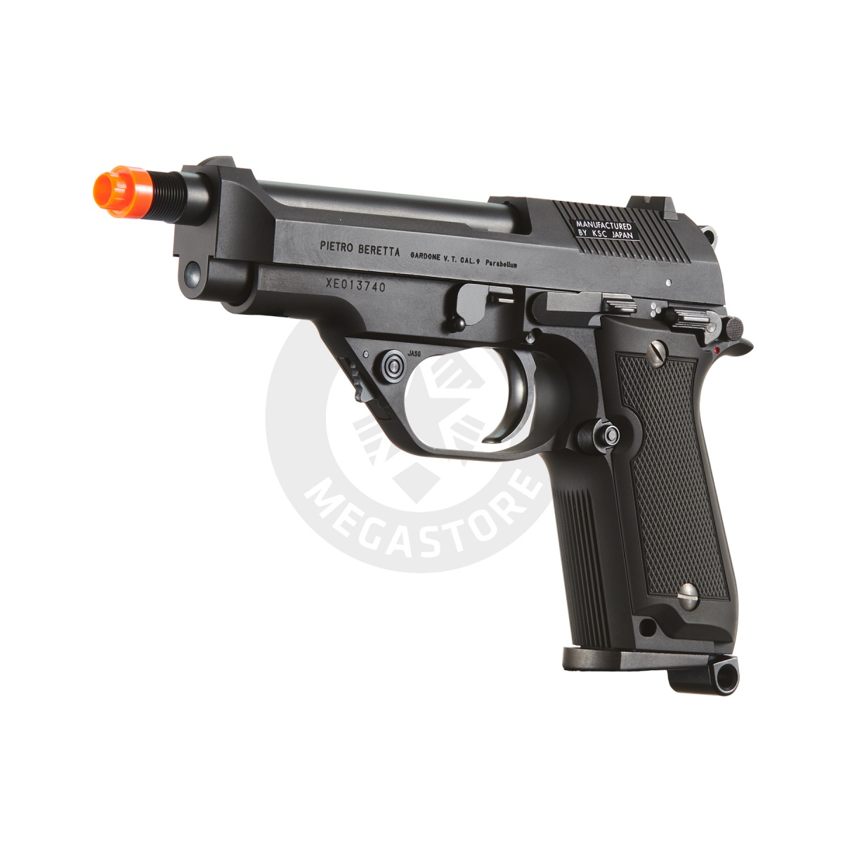 KSC M93R II Spartan System 7 GBB Pistol - (Black) | Airsoft Megastore