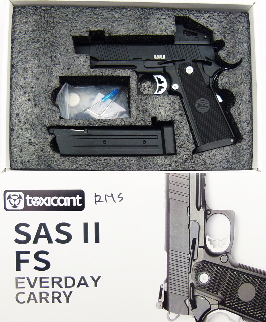 Toxicant BUL SASⅡ｜CO2ガスガンの精度と耐久性を徹底レビュー