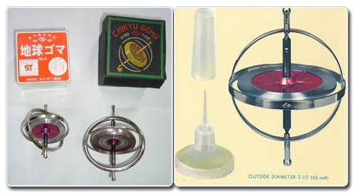 世代を超えて伝えられる科学玩具「地球ゴマ」