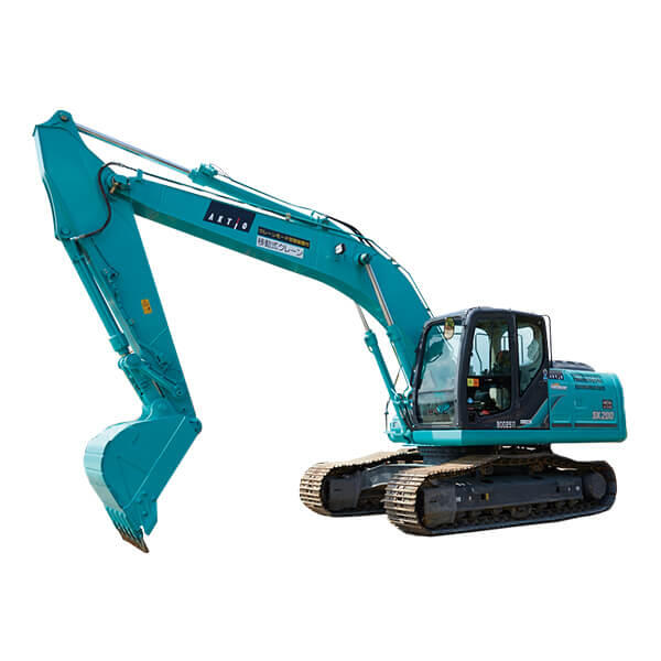 バックホー小旋回／後方小旋回のレンタル | アクティオの建機（建設