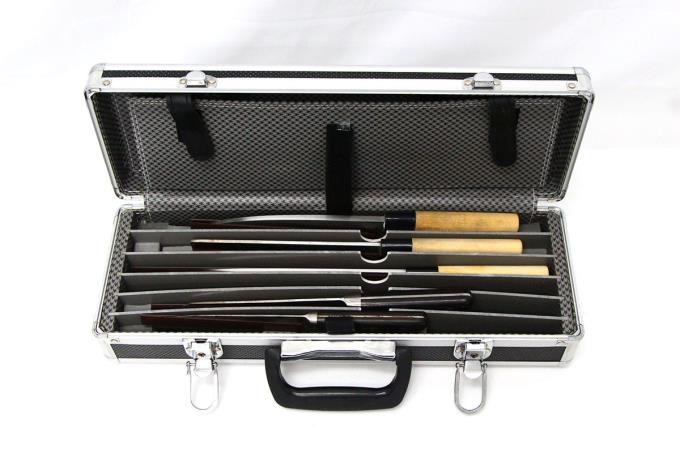 ヨコスカ調理師専門学校 包丁5点セット ケース付 λA2647-2J11 | 無銘