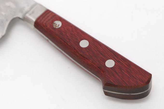 幻の名刀 牛刀 洋包丁 300mm ステンレス 白一鋼 指切りあり ツバ付