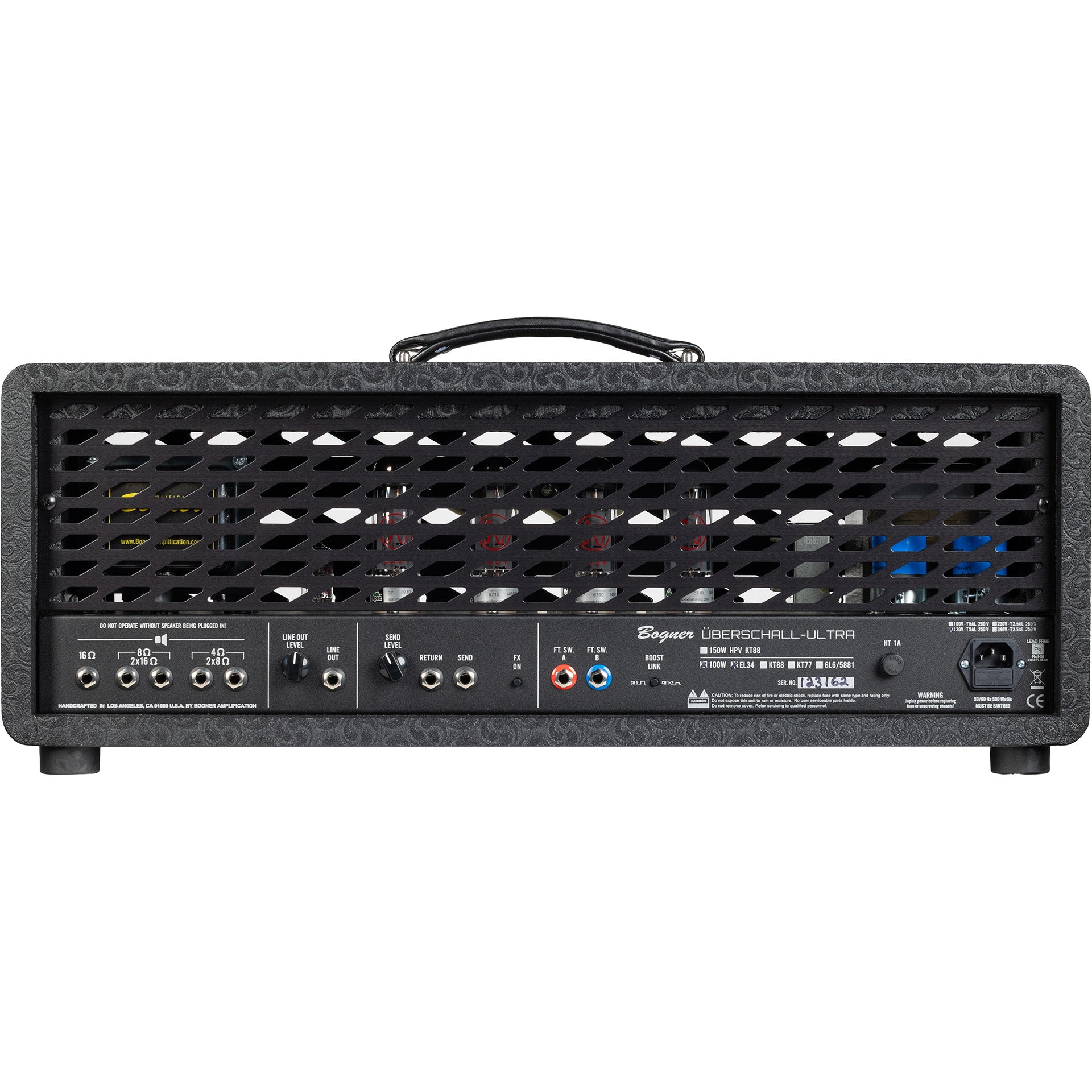 Bogner Uberschall Mk2 100-Watt Tube Head - EL34 Version – Alto Music