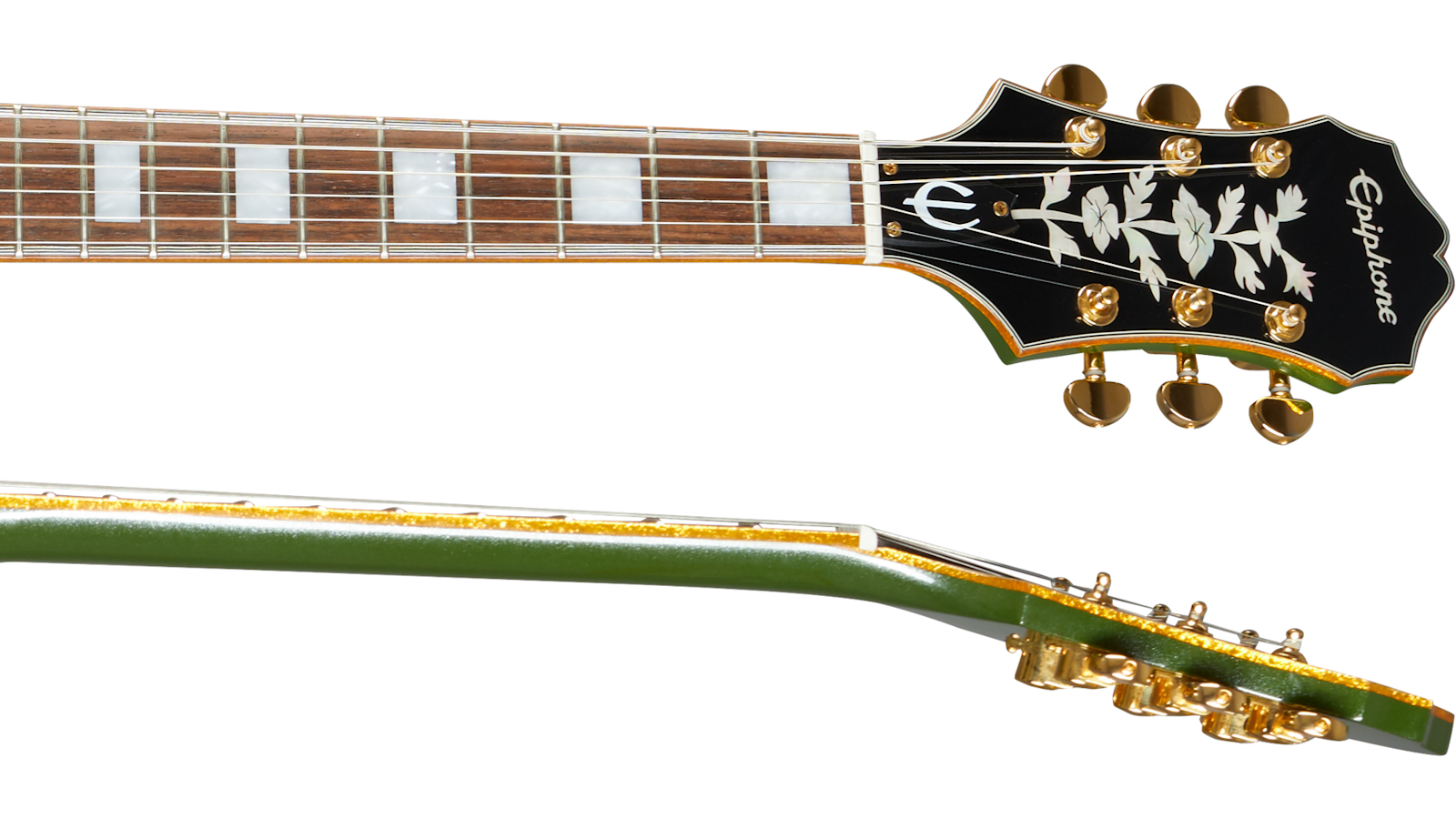 Epiphone Emperor Swingster Semi Hollow Electric Guitar, Forest