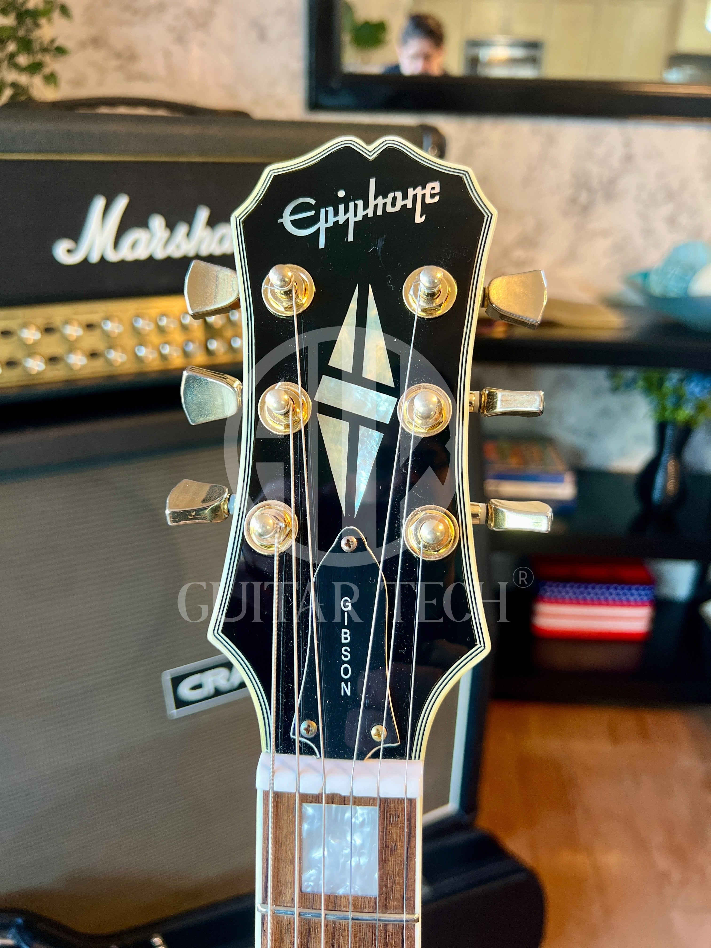 EPIPHONE BLACK BEAUTY CUSTOM 2002 (KOREAN) – ALK Guitar Tech