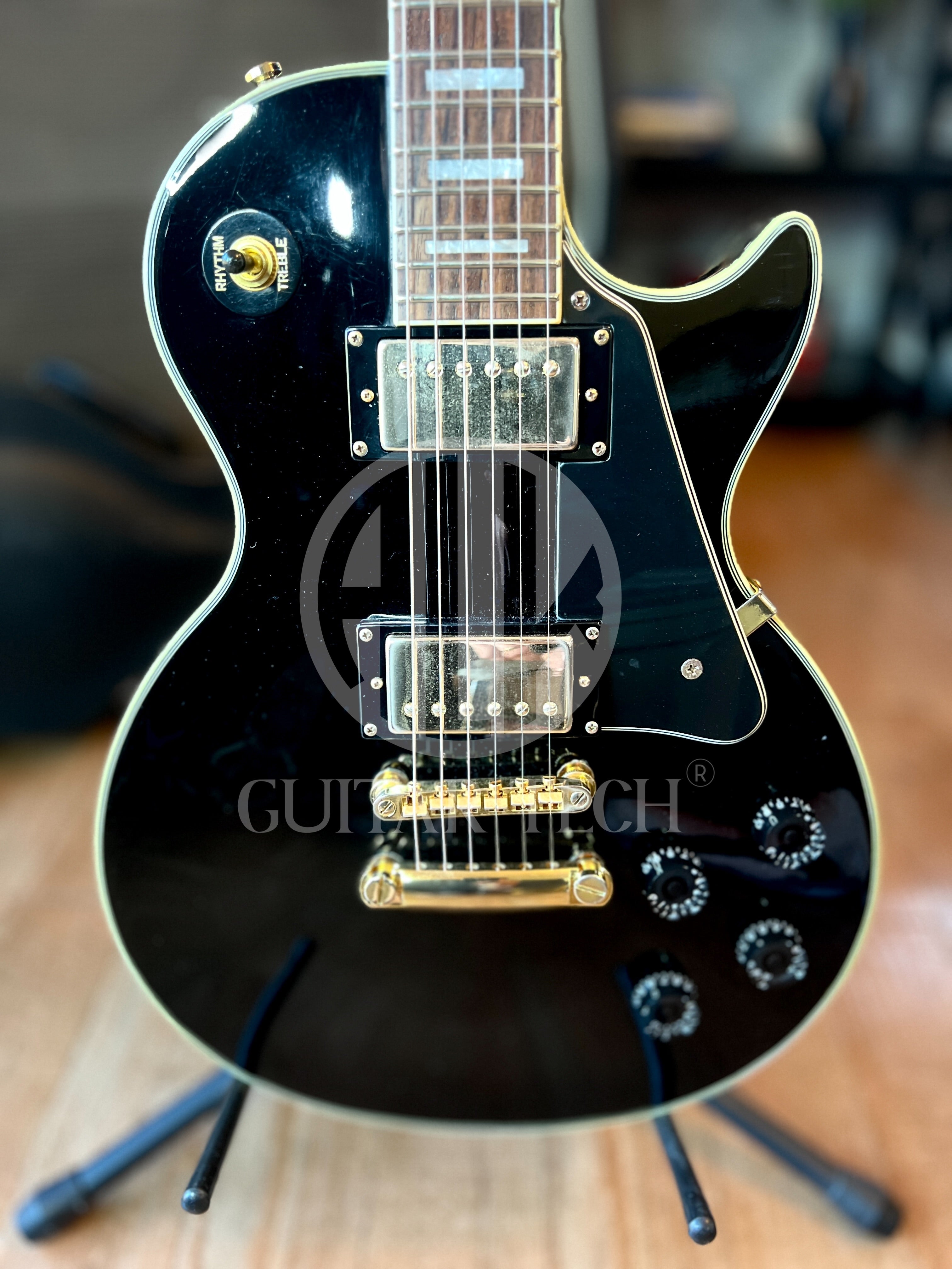 EPIPHONE BLACK BEAUTY CUSTOM 2002 (KOREAN) – ALK Guitar Tech