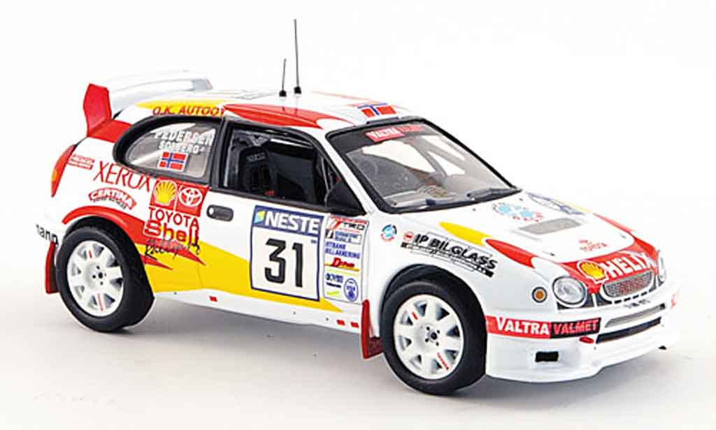 Diecast model cars Toyota Corolla WRC 1/18 Solido WRC No.3 A.Prost