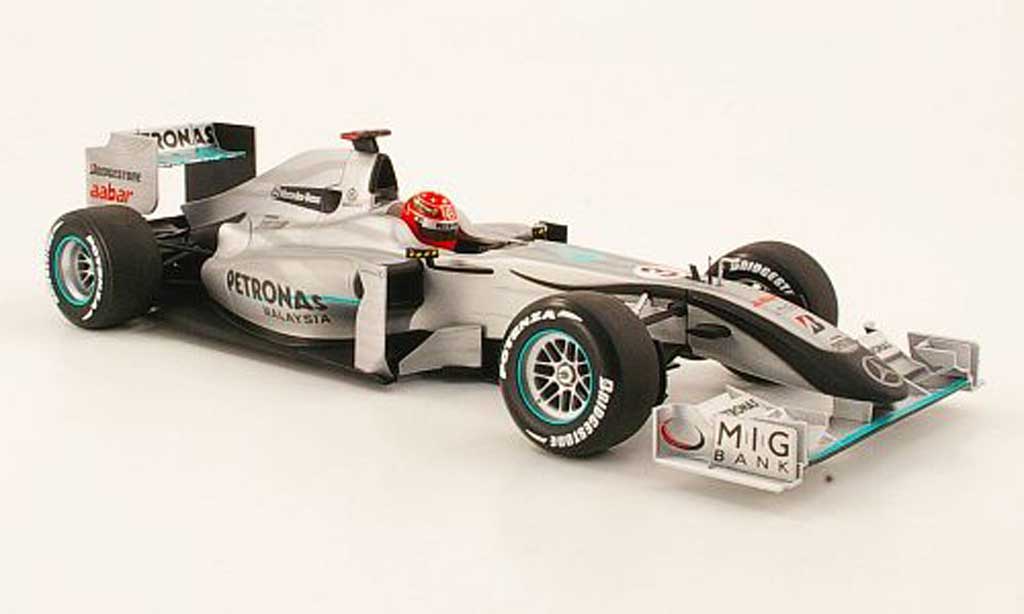 Diecast model cars Mercedes F1 2010 1/43 Minichamps 2010 GP