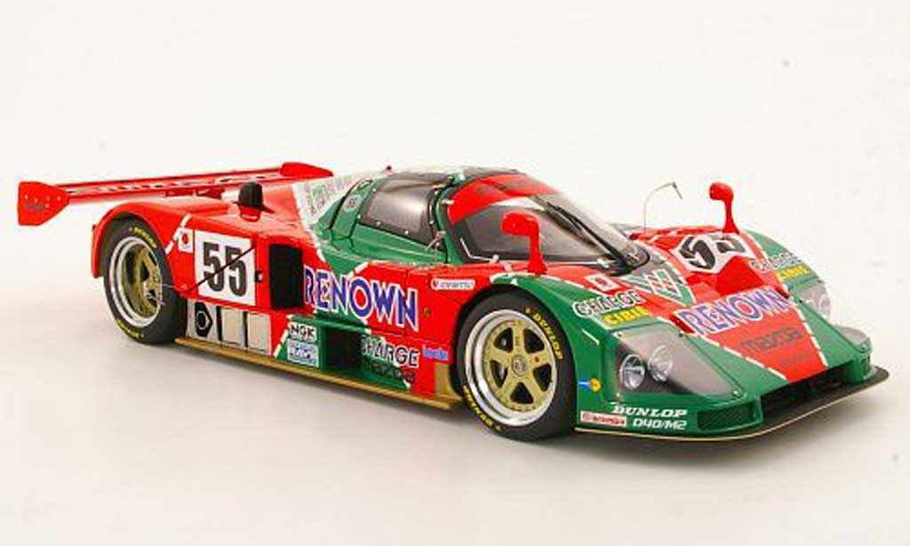 Diecast model cars Mazda 787B 1/18 Autoart No.18 24h Le Mans 1991