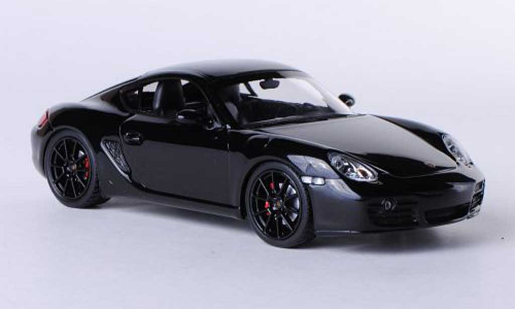 Diecast model cars Porsche Cayman S 1/18 Maisto S black