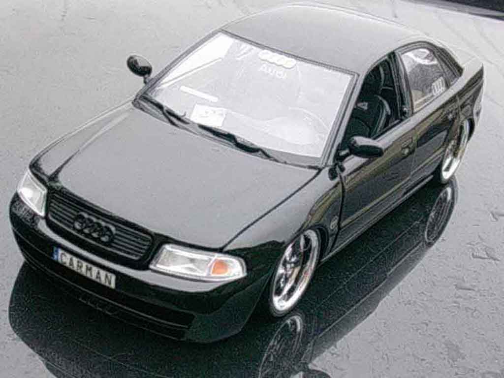 Diecast model cars Audi A4 1/18 Ut Models s4 black - Alldiecast.us