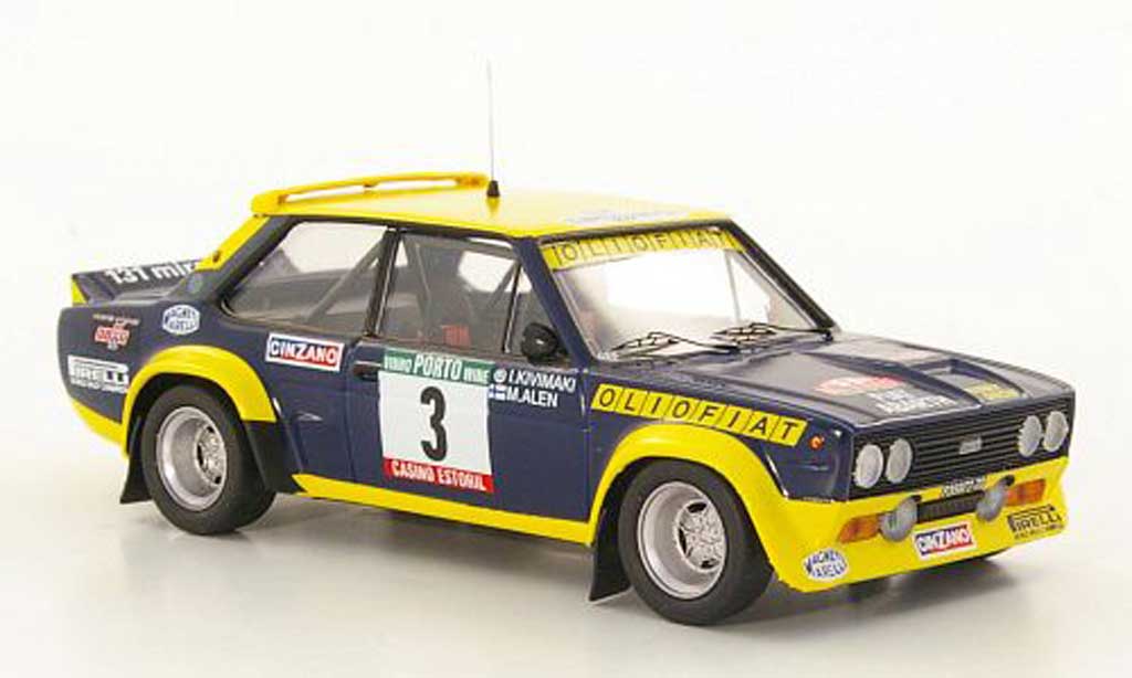 Diecast model cars Fiat 131 Abarth 1/43 Trofeu Abarth No.3 Olio M