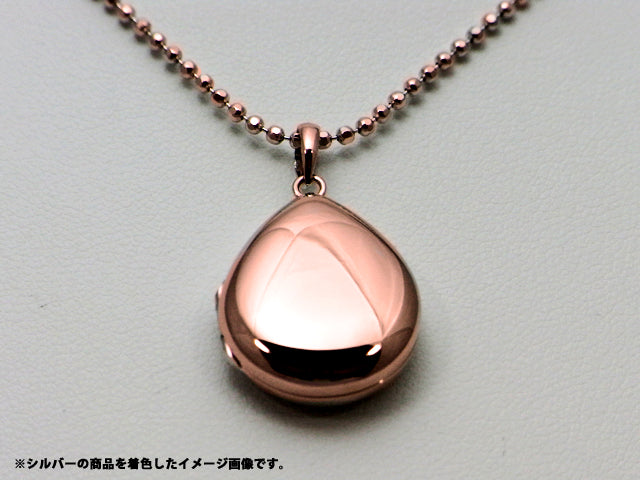 ロケットペンダント ペンダント トップ 18金イエローゴールド しずく