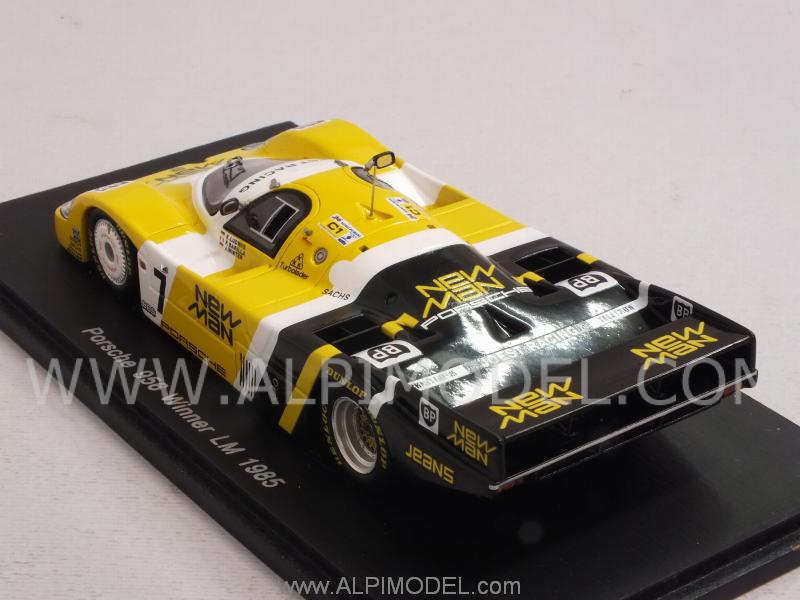 SPARK-MODEL 43LM85 Porsche 956 #7 Winner Le Mans 1985 Ludwig