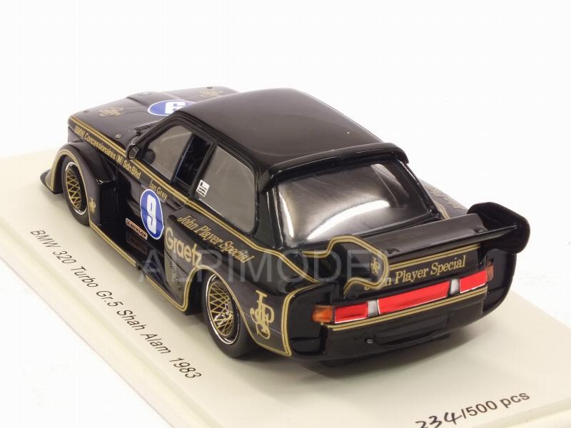 SPARK-MODEL SA152 BMW 320 Turbo #9 Gr.5 Shah Alam 1983 Ian Grey 1/43