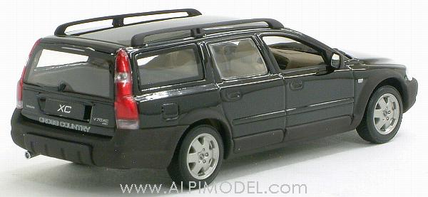 minichamps Volvo V70 XC Cross Country 2000 (black) (1/43 scale model)