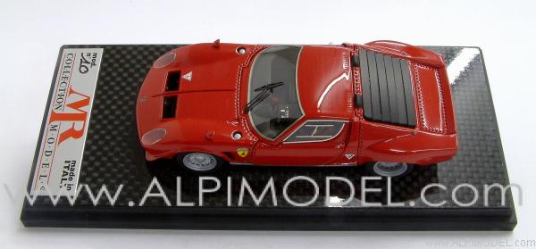 mr-collection Lamborghini Miura Jota 1970 (Red) hi-tech - with