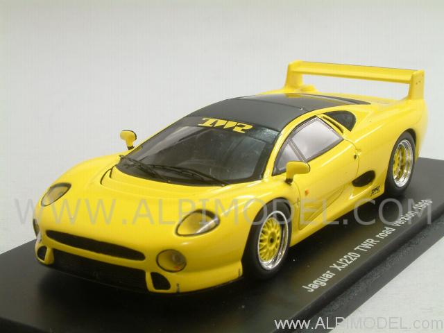 spark-model Jaguar XJ220 TWR Road version 1993 (Yellow) (1/43