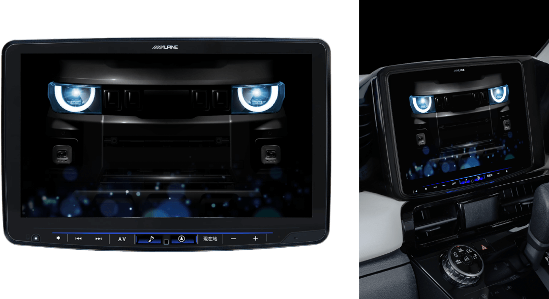 車種専用 11型カーナビ パーフェクトフィット ビッグX 11 | アルパイン