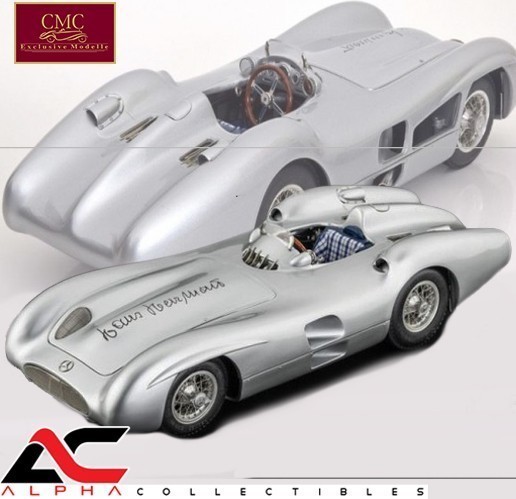 ミニカー CMC 1/18 Mercedes-Benz 300SLR w196s MERCEDES-BENZ 300 SLR #T1 RAC TOURIST TROPHY 1955 1/18 DIECAST CAR