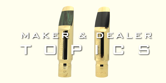 往年のヴィンテージマウスピースを再現した精密仕上げの逸品|サックス